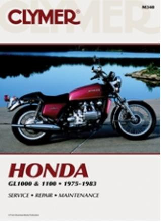 CLYMER Manual - Honda Gl1000 + 1100, M340