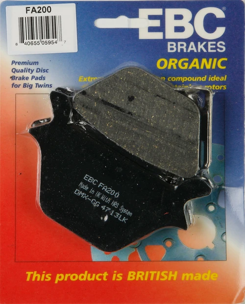 EBC Standard Brake Pads, 15-200