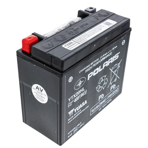 Polaris OEM 12V 18AH AGM Battery, 4081963