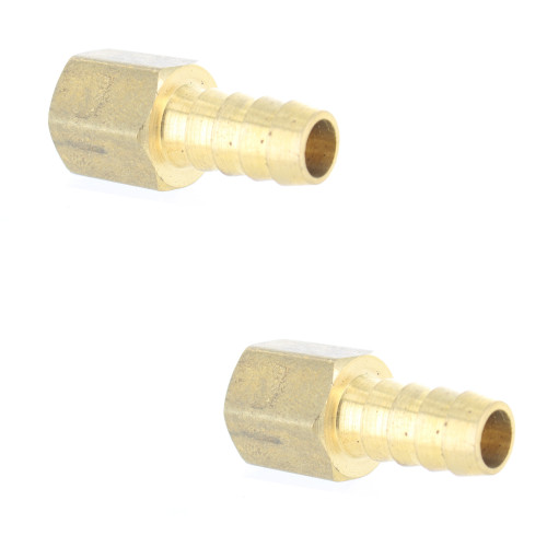 Moeller New Barb Brass Female 3/8x1/4 NPT Pack of 2, 114-03347810