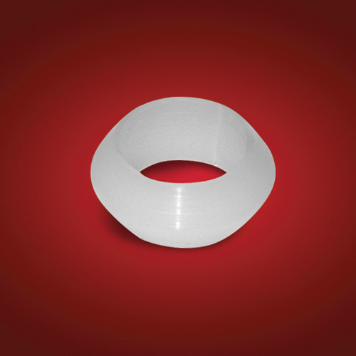 Show Chrome Accessories White Nylon Compression Collar, P11610N Show Chrome Accessories White Nylon Compression Collar, P11610N