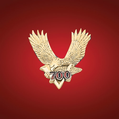 Show Chrome Accessories 2" V700 Eagle Emblem, 2-96A Show Chrome Accessories 2" V700 Eagle Emblem, 2-96A