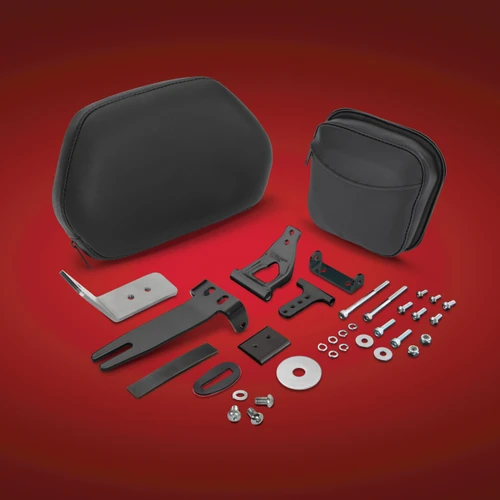 Show Chrome Accessories Quick Detach Backrest Canam Rt, 41-200
