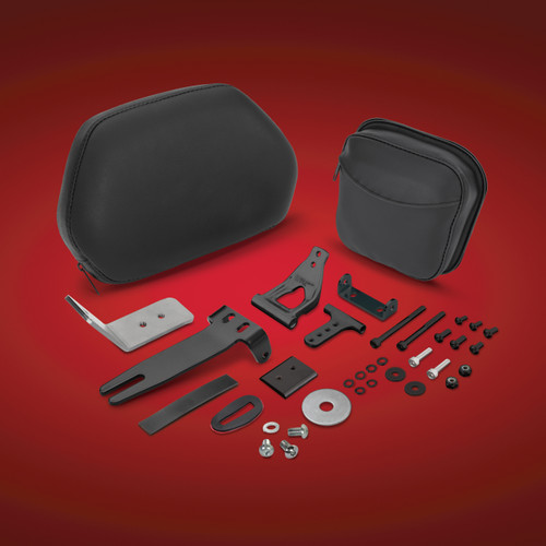 Show Chrome Accessories Quick Detach Backrest Canam Rt, 41-200