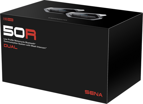 SENA 50R HD Bluetooth Communication System w/ Mesh Intercom, 843-02083 SENA 50R HD Bluetooth Communication System w/ Mesh Intercom, 843-02083
