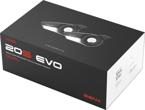 SENA 20S EVO HD Bluetooth Communication System, 843-02101