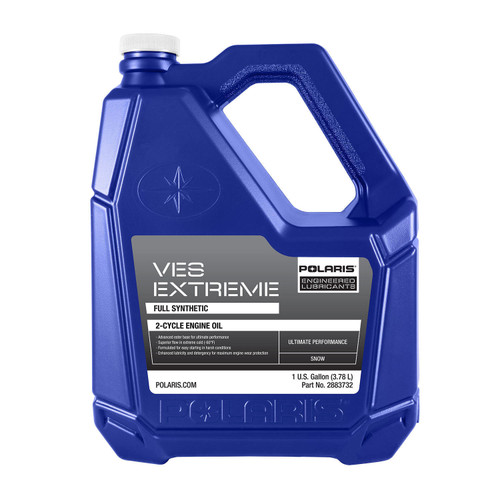 Polaris OEM VES Extreme HP Full Synthetic 2-Cycle Oil Gallon, 2883732
