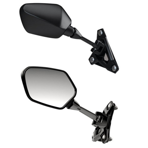 Polaris Snowmobile New OEM Wide-Angle Non-Fogging Mirrors, AXYS, 2880292