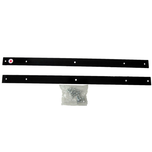 Polaris OEM 72" Snow Plow Blade Scraper Wear Bar Edge Kit, 2875697-RWB