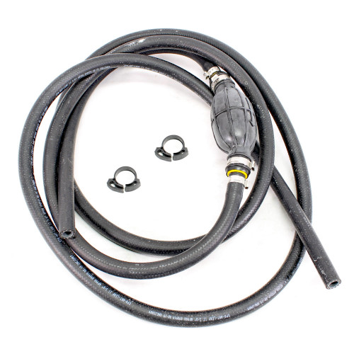 Johnson Evinrude OMC New OEM 10' X 3/8" Fuel Line and Primer Bulb With Clamps 5008585 Johnson Evinrude OMC New OEM 10' X 3/8" Fuel Line and Primer Bulb With Clamps 5008585