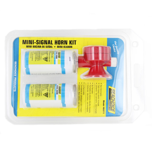 Seachoice New 1.4 oz. Mini Signal Air Horn Kit, 50-46211