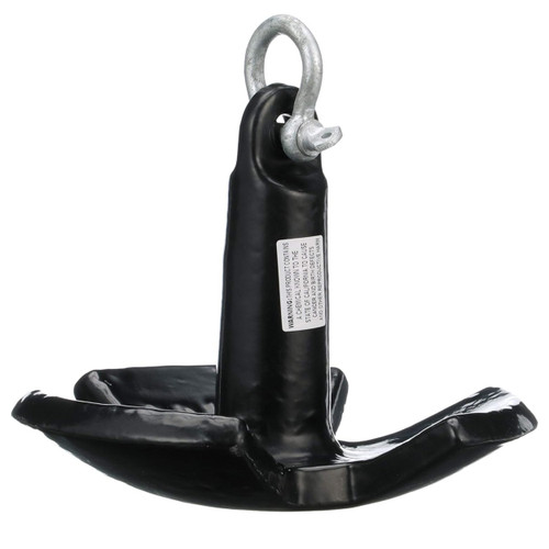 Seachoice New River Anchor Black Vinyl 12lb., 50-41500