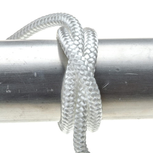 Seachoice Double-Braided Nylon Fender Line, White 1/4 in. x 6 ft.