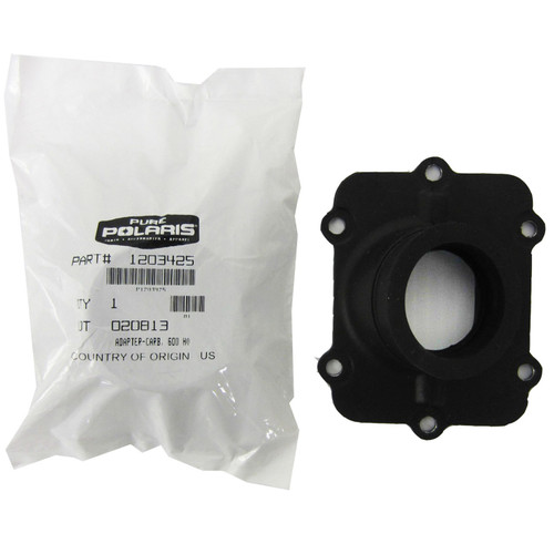 Polaris Snowmobile New OEM Carburetor Adapter, 600 H.O., 1253566, 1203425