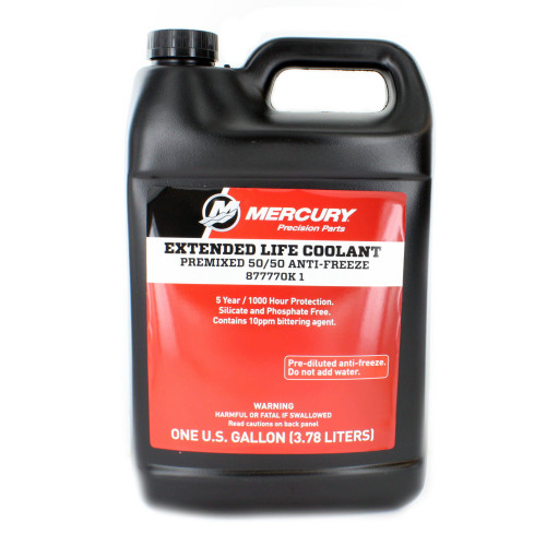 Mercury Marine New OEM Extended Life Coolant/Antifreeze 1 Gal., 92-877770K1