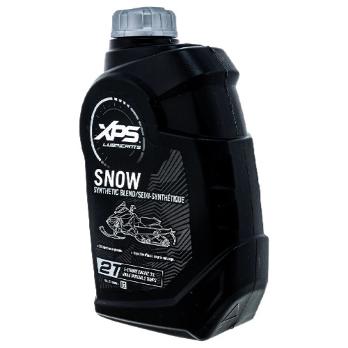 Ski-Doo OEM XPS 1 Quart 2T Synthetic Blend Oil 2-Stroke Premix Snow, 9779447