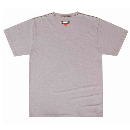 Victory Motorcycle New OEM Men's Grey Engine Bolt Tee Shirt, Medium, 286797603