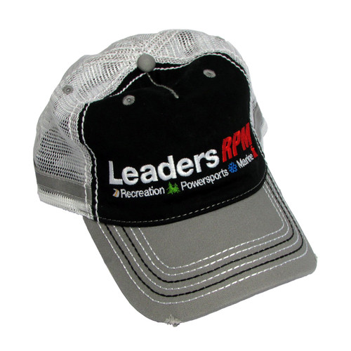 Leaders Rpm Heavy Washed Chino & Mesh Back Cap, LRPM-0002