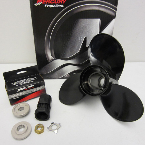 Mercury Marine Mercruiser New OEM Black Max (11 1/4 x 10") RH Propeller,48-73132A45