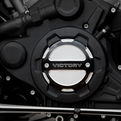 Victory Motorcycle OEM, Branded Billet Aluminum Engine Covers, 2881224-658