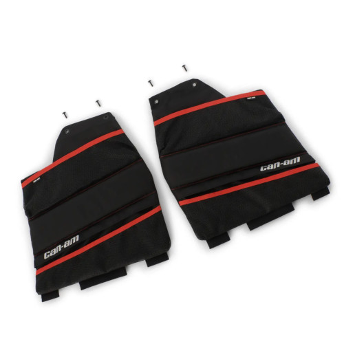 Can-Am OEM Door Knee Pads with Storage for Maverick, 715003635