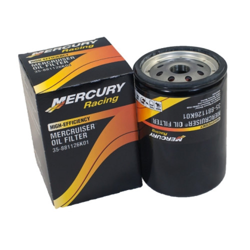 Mercury Marine Mercruiser New OEM Oil Filter, 35-881126K01