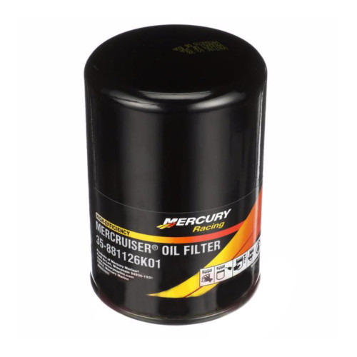 Mercury Marine Mercruiser New OEM Oil Filter, 35-881126K01