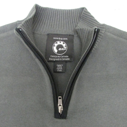 Can-Am Spyder New OEM Mens Motorcycle Riding Sweater Large Grey 4533510907
