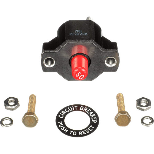 Mercury Marine/Mercruiser New OEM 50 Amp Circuit Breaker, 88-11178, 88-11178A01