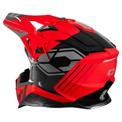 Castle X New Unisex Red Medium CX200 Sector Helmet, 35-5114