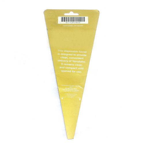Yamaha New OEM Disposable Oil Change Funnel ACC-FLDFU-NN-EL