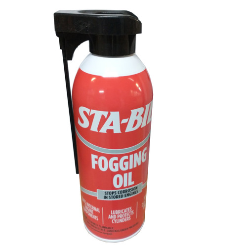 Sta-Bil, Engine Fogging Oil, 12 Oz. Aerosol Can, 2-Cycle & 4-Cycle, 269-22001