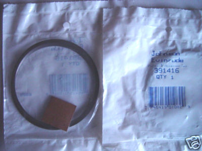 Johnson/Evinrude/OMC New OEM Oversize Piston Rings .030 O/S 35-70hp 391416