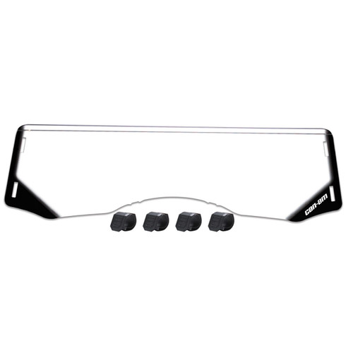 Can-Am OEM, Maverick Non Yellowing Durable Half Windshield Windscreen, 715001653