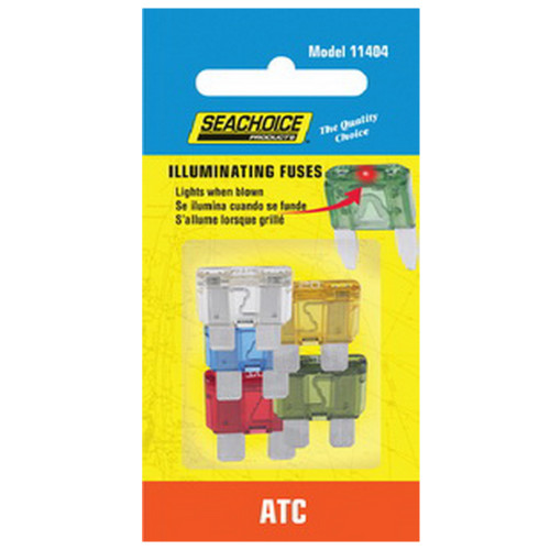 Seachoice New 5 Piece Assorted ATC ID Fuses, 50-11404