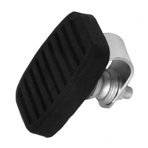 New Universal Replacement Rubber Foot Pads W/ 1'ADJ Clamps, M490, 54-49000