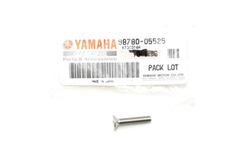 Yamaha New OEM SCREW,FLAT HEAD 98780-05525-00