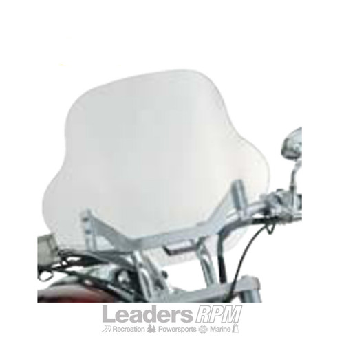 Slip Streamer Universal Motorcycle 15" B-Wing Windshield Clear SBW15