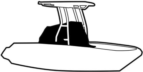 Yamaha New OEM Center Console Cover Black 210 FSH 2018+ Fish MAR-21FSH-NT-18