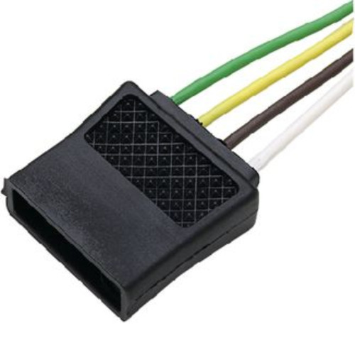 Seachoice New 4 Pole Flat Male Trailer Connector, 50-13891