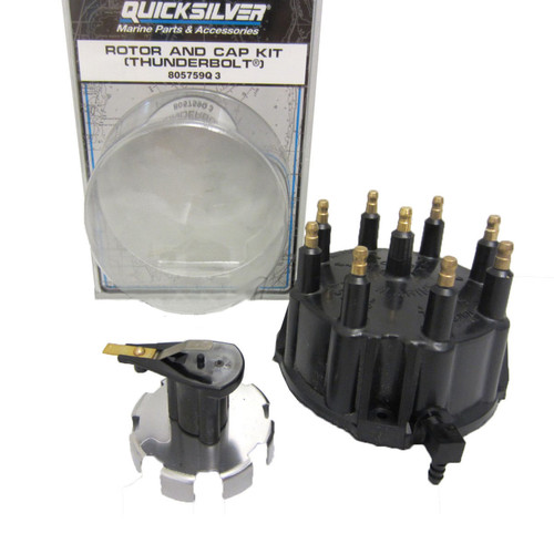 Mercruiser New OEM Distributor Cap & Rotor Kit 805759Q3 V8 Thunderbolt IV, HEI