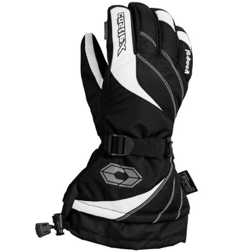 Castle X New Women's Black/White Large Legacy G2 Gloves, 74-6506