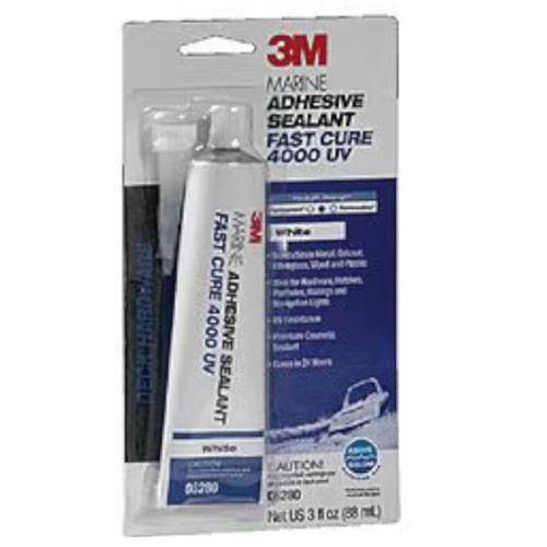 3M New, Fast Cure 4000 UV Marine Adhesive Sealant, 71-05280