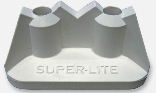 Stud Boy New Pro Series Super Lite Double Backing Plate 48pc .50", 2511-P2-WHT