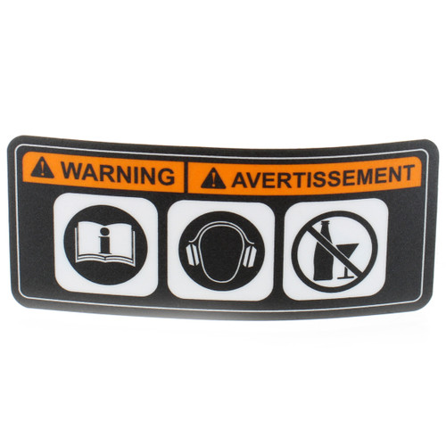 Ski-Doo New OEM Pictogram Warning Decal 516005226