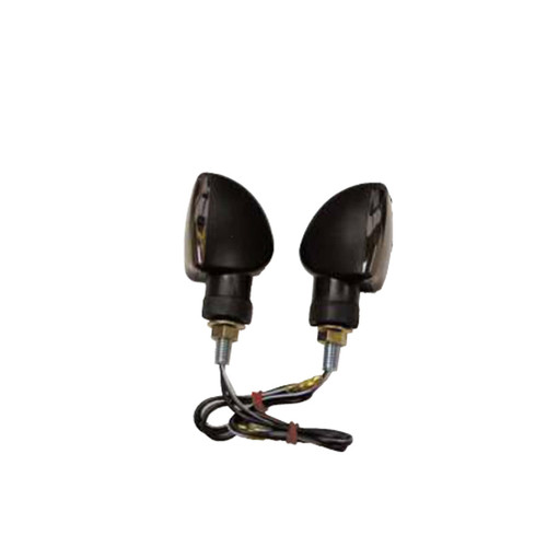 K&S Technologies New Motorcycle Black Mini Marker Lights, 5494, 25-8382