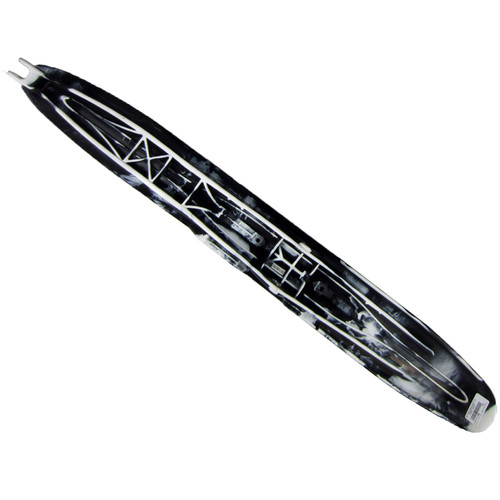 Ski-Doo New OEM Dual Runner Pilot 5.7 LH Ski White Black Marble, 505073032