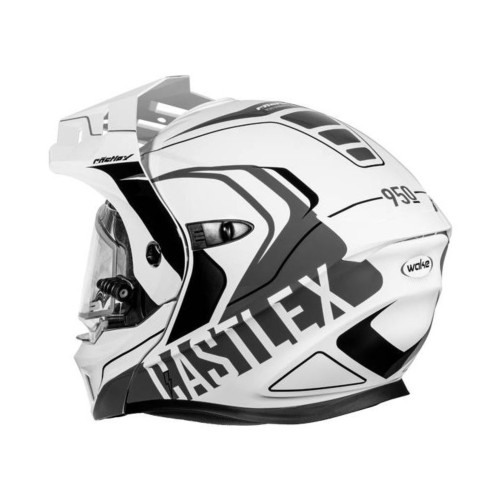 Castle X New White/Charcoal 2X-Large CX950 V2 Wake Electric Helmet, 45-22109