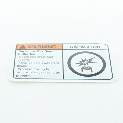 Ski-Doo New OEM Capacitor Decal 2014-2020 516006206