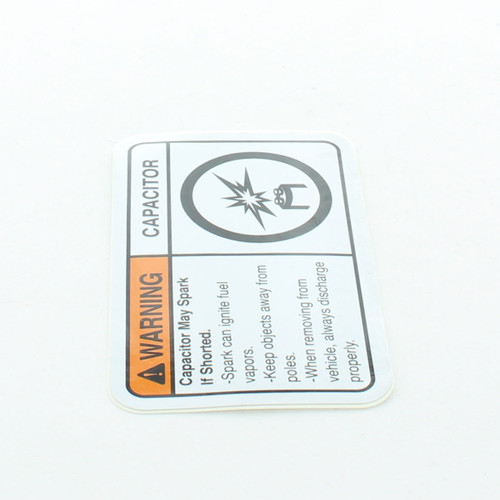 Ski-Doo New OEM Capacitor Decal 2014-2020 516006206